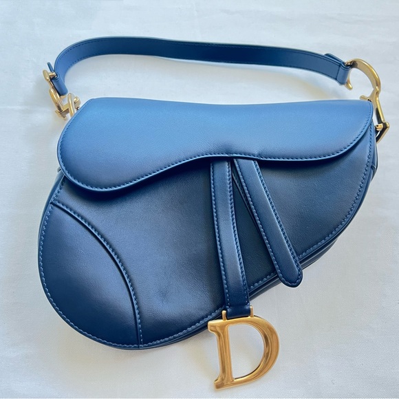 Christian Dior Saddle Handbag Gradient Leather Medium - Picture 1 of 4